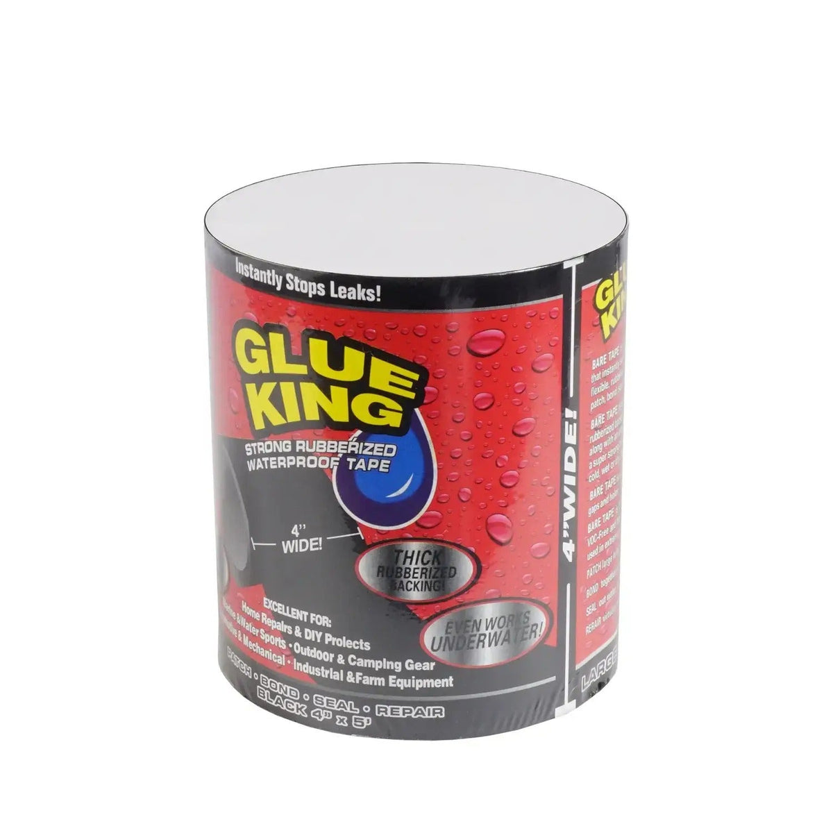 Bandă Izolatoare Impermeabilă Neagră Glue King (71510002)