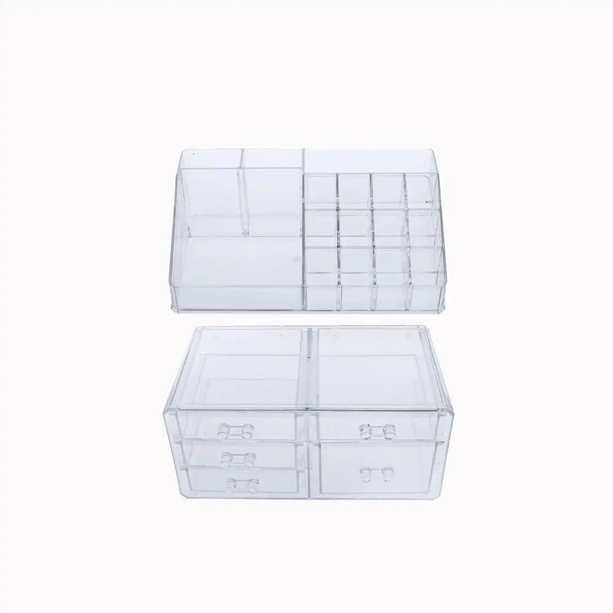 Organizator pentru cosmetice și bijuterii transparent (5461)