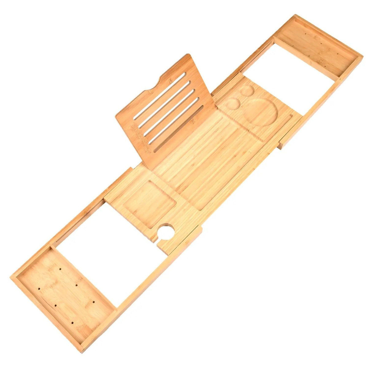 Raft de baie din bambus extensibil pentru cadă (8433)