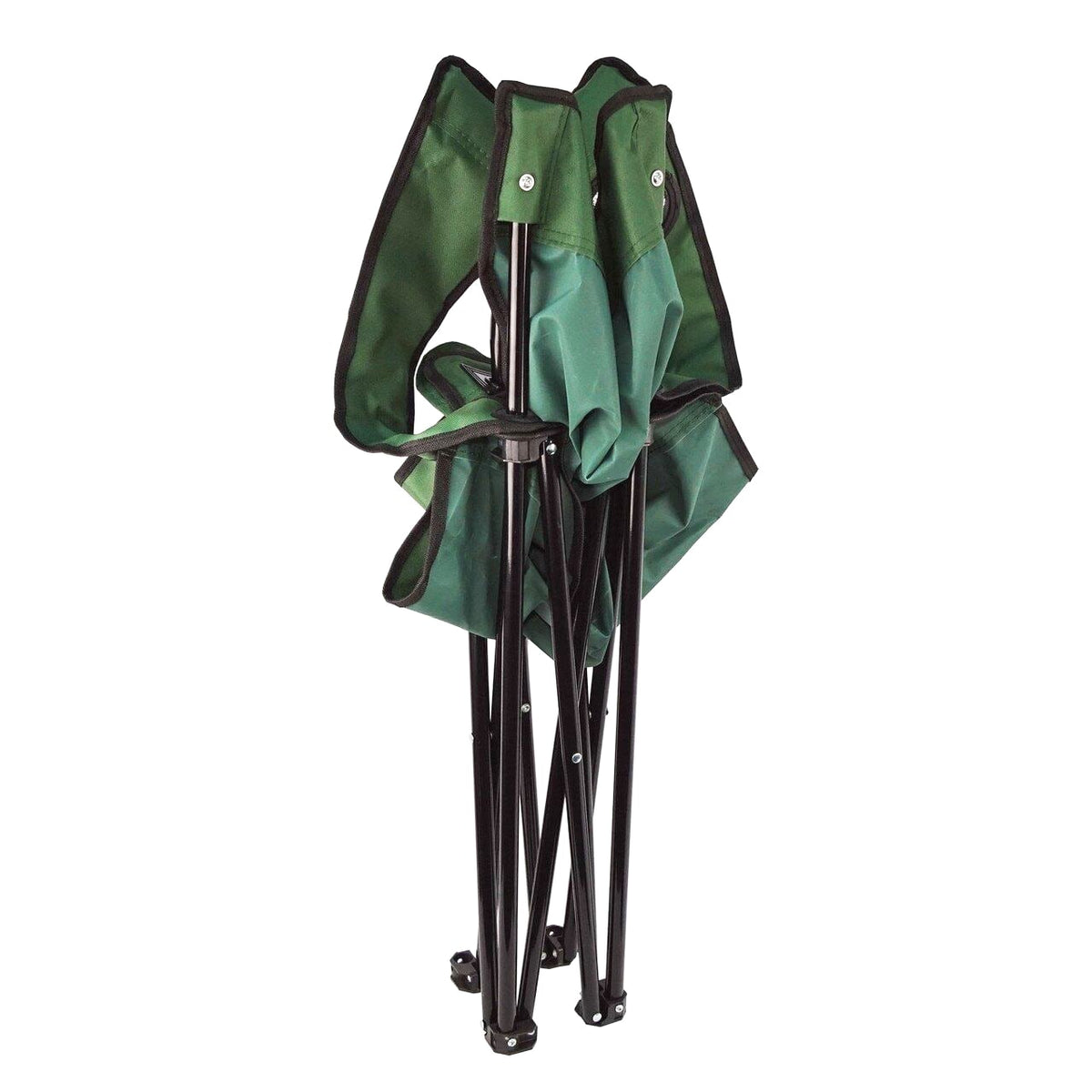 Scaun turistic pliabil tip fotoliu, verde (5046-10002)