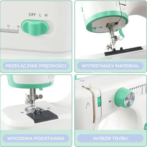 Mini Mașină de Cusut Harmonia 12 Cusături (8628)