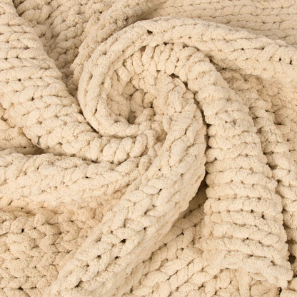 Pătură Chenille Împletită Bej 150x200 cm (90750001)