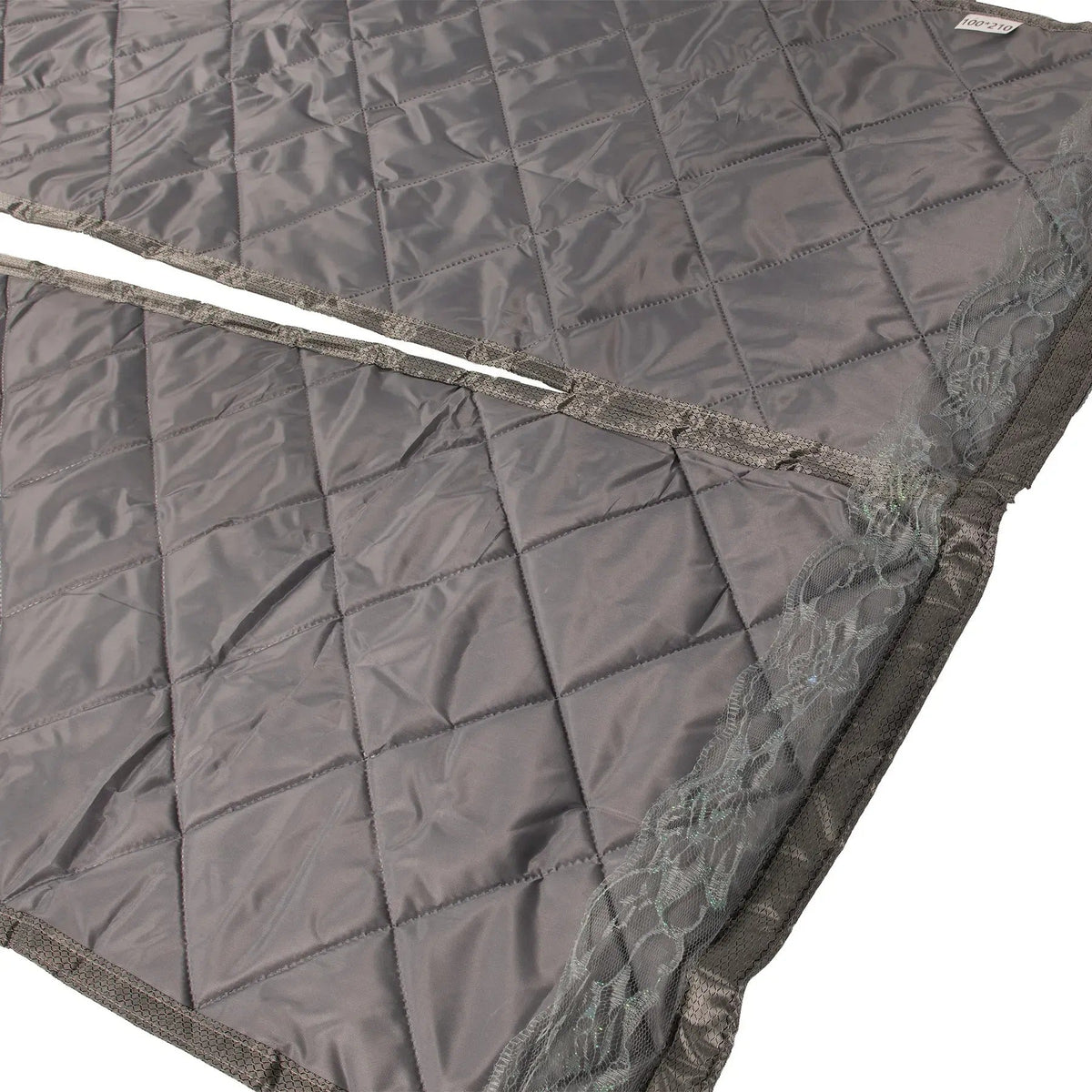 Perdea magnetică pentru ușă termică, culoare argintie 210х98 cm (83390002)