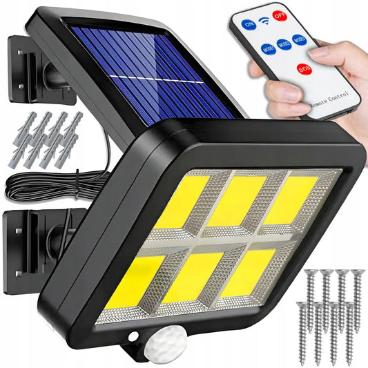 Lampă Solară LED Stradală cu Telecomandă (90440001)