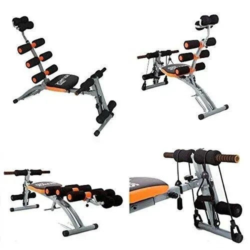 Bancă de Antrenament Reglabilă Trainer Mușchi Abdominali Six Pack Care (4831)