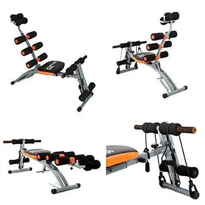 Bancă de Antrenament Reglabilă Trainer Mușchi Abdominali Six Pack Care (4831)