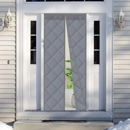 Perdea magnetică pentru ușă termică, culoare argintie 210х98 cm (83390002)