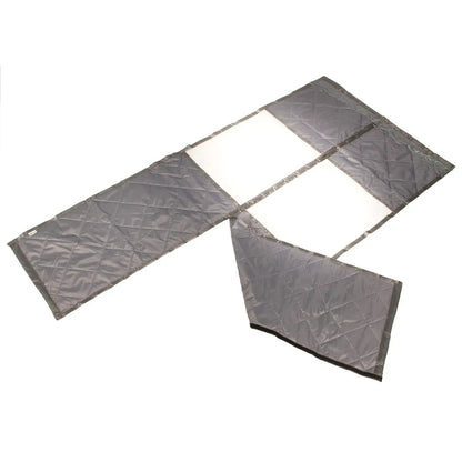 Perdea magnetică pentru uși, termică, cu inserție transparentă termoizolantă (83390003)