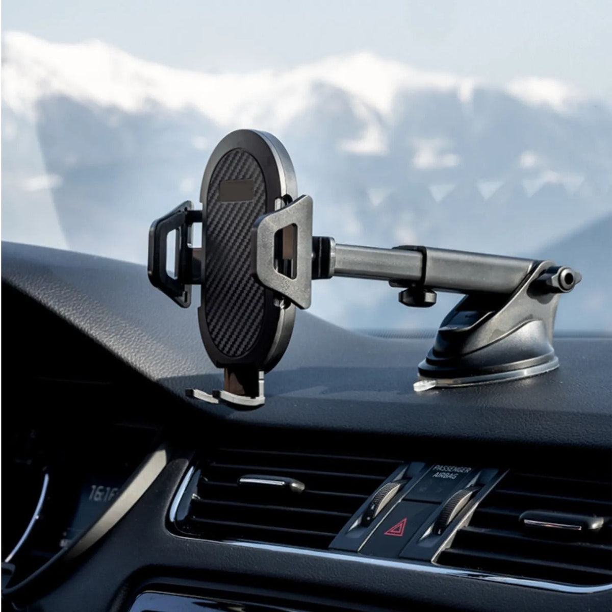 Suport Auto Universal pentru Telefon Negru (8658)
