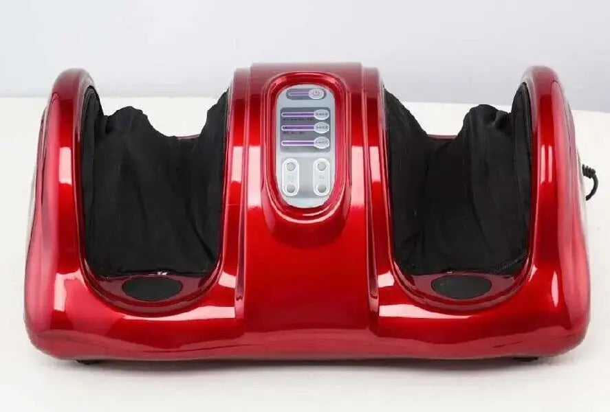 Aparat de masaj vibrator pentru picioare și mâini, cu acupresură, roșu (45880001)