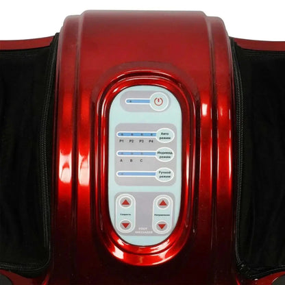 Aparat de masaj vibrator pentru picioare și mâini, cu acupresură, roșu (45880001)