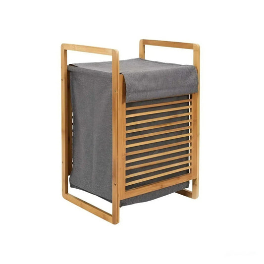 Coș de rufe din bambus 45L cu capac (91800001)