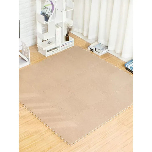 Set de 10 covorașe de podea bej 30x30 cm (84220002)
