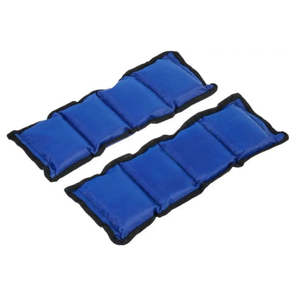 Greutăți fitness 2 x 1 kg albastre (8118)