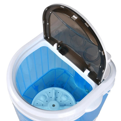 Mașină de spălat portabilă de 260W cu funcție de spălare, clătire și stoarcere (5638)