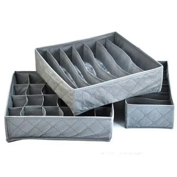 Organizator pentru lenjerie - Set de 3 bucăți pentru sertar (57220002)