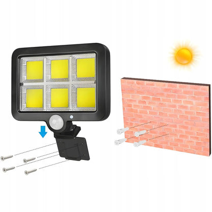 Lampă Solară LED Stradală cu Telecomandă (90440001)