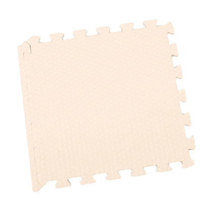 Covoraș de podea bej din pluș 30x30 cm - set de 10 bucăți (84220003)
