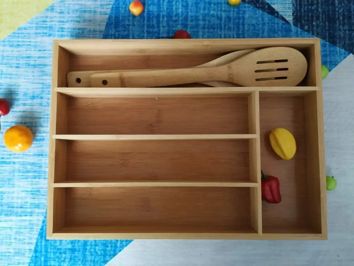 Organizator pentru tacâmuri din bambus, 36x26 cm (91830001)