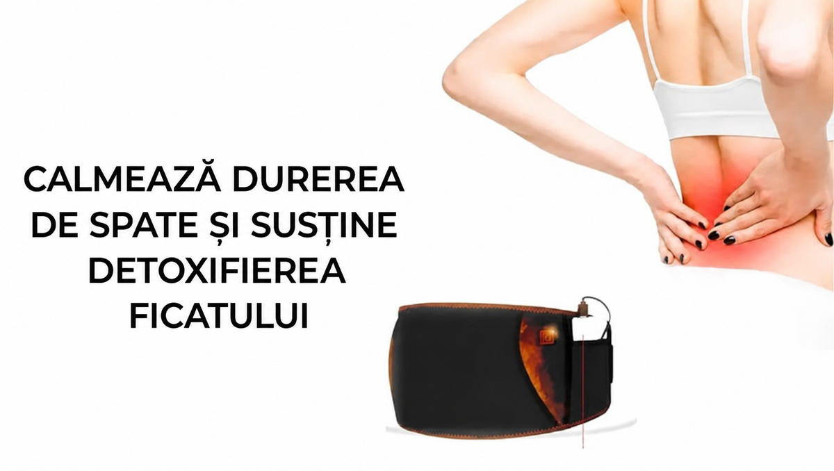 Centură electrică de încălzire USB pentru zona lombară (8708)