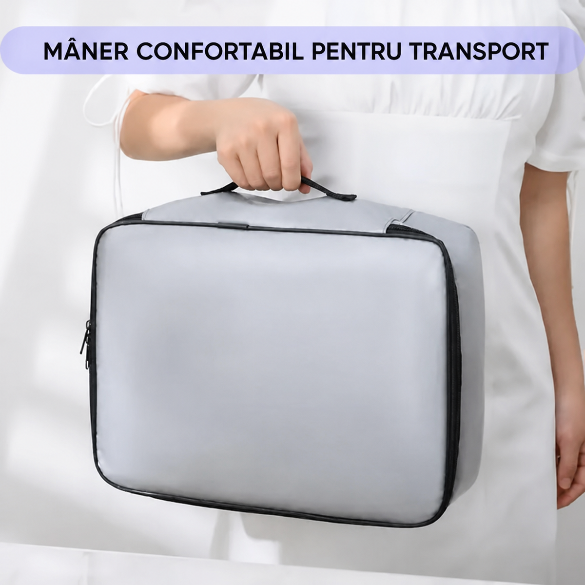 Geantă pentru documente rezistentă la apă și foc cu fermoar 37x27 cm (89040001)