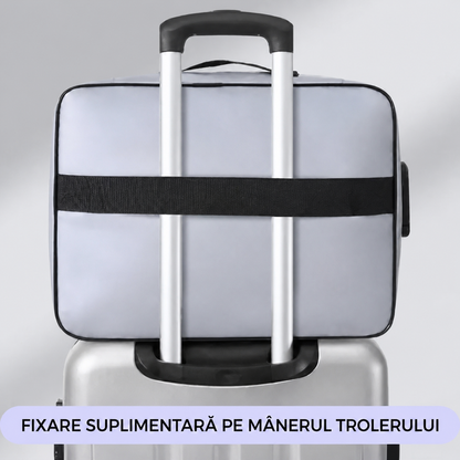 Geantă pentru documente rezistentă la apă și foc cu fermoar 37x27 cm (89040001)