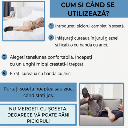 Stabilizator pentru articulația gleznei Stassburg pentru pinten calcanean (89370001)