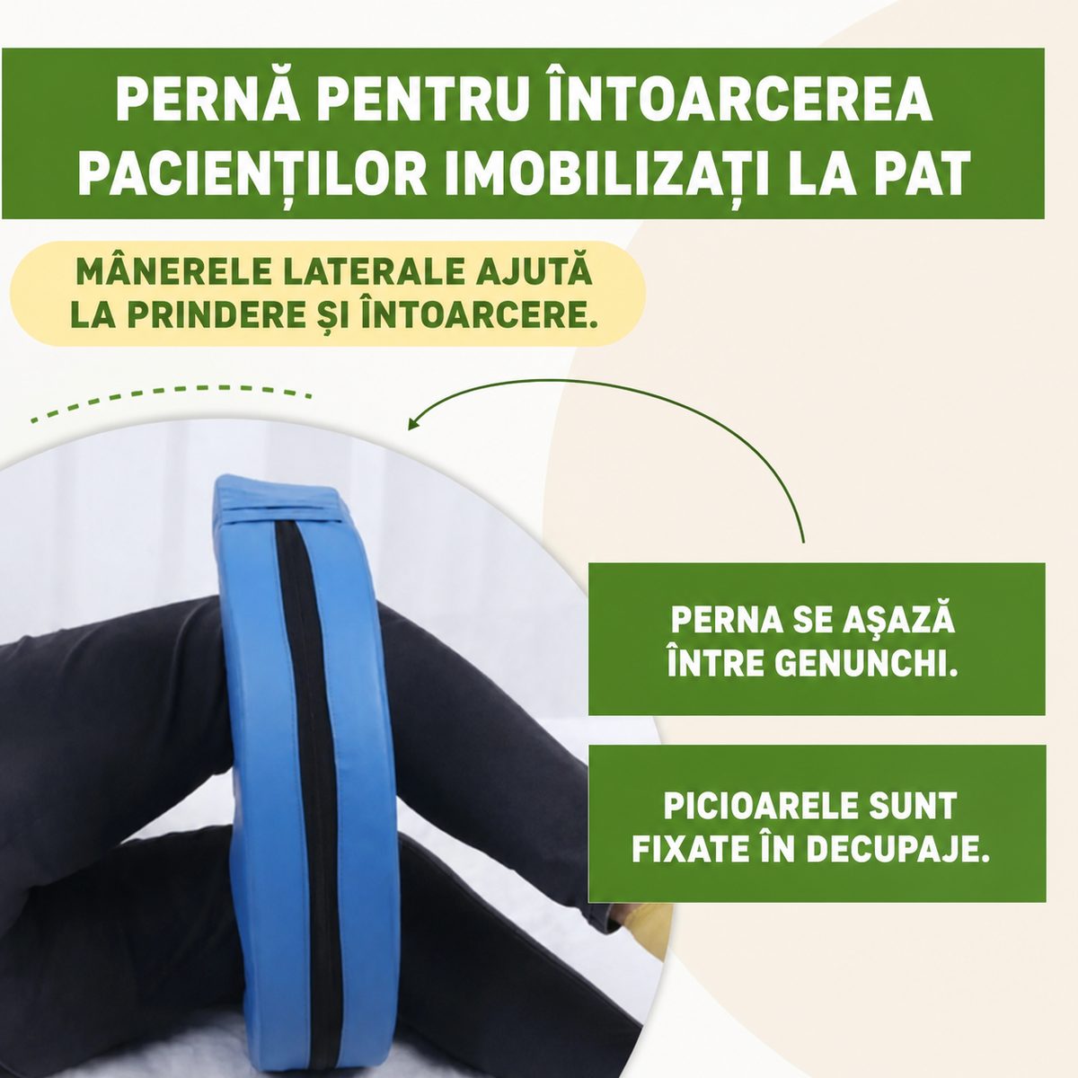 Perna pentru întoarcerea persoanelor în vârstă în pat (89380001)