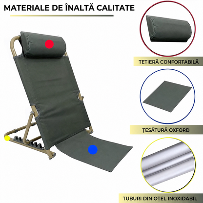 Suport ergonomic pentru spate cu tetieră reglabilă (89420001)