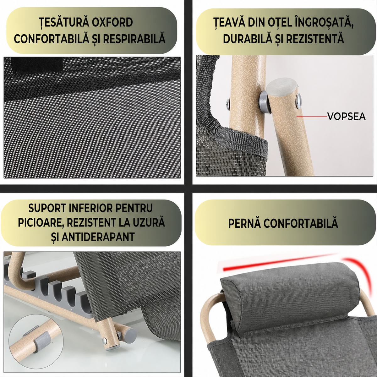 Suport ergonomic pentru spate cu tetieră reglabilă (89420001)