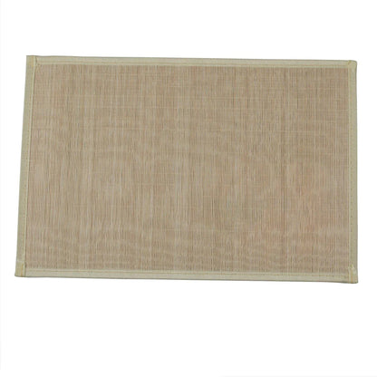 Covoraș de bambus 45x30 cm, verde măsliniu, cu flori (91640002)