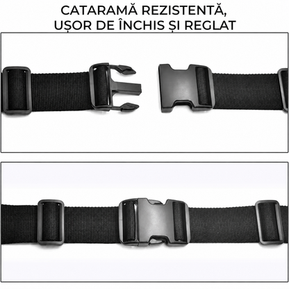 Centură de siguranță pentru scaun cu rotile - universală, rezistentă (89440001)