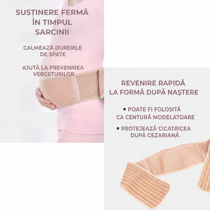 Centură anatomică de susținere pentru sarcină (89610002)