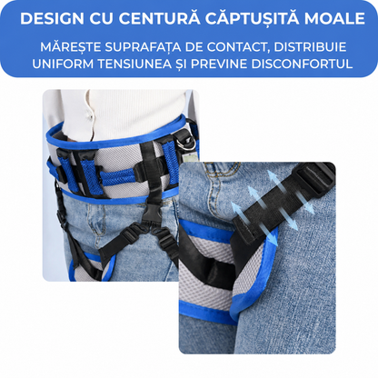 Centură rezistentă și universală pentru transferul pacienților (89630002)
