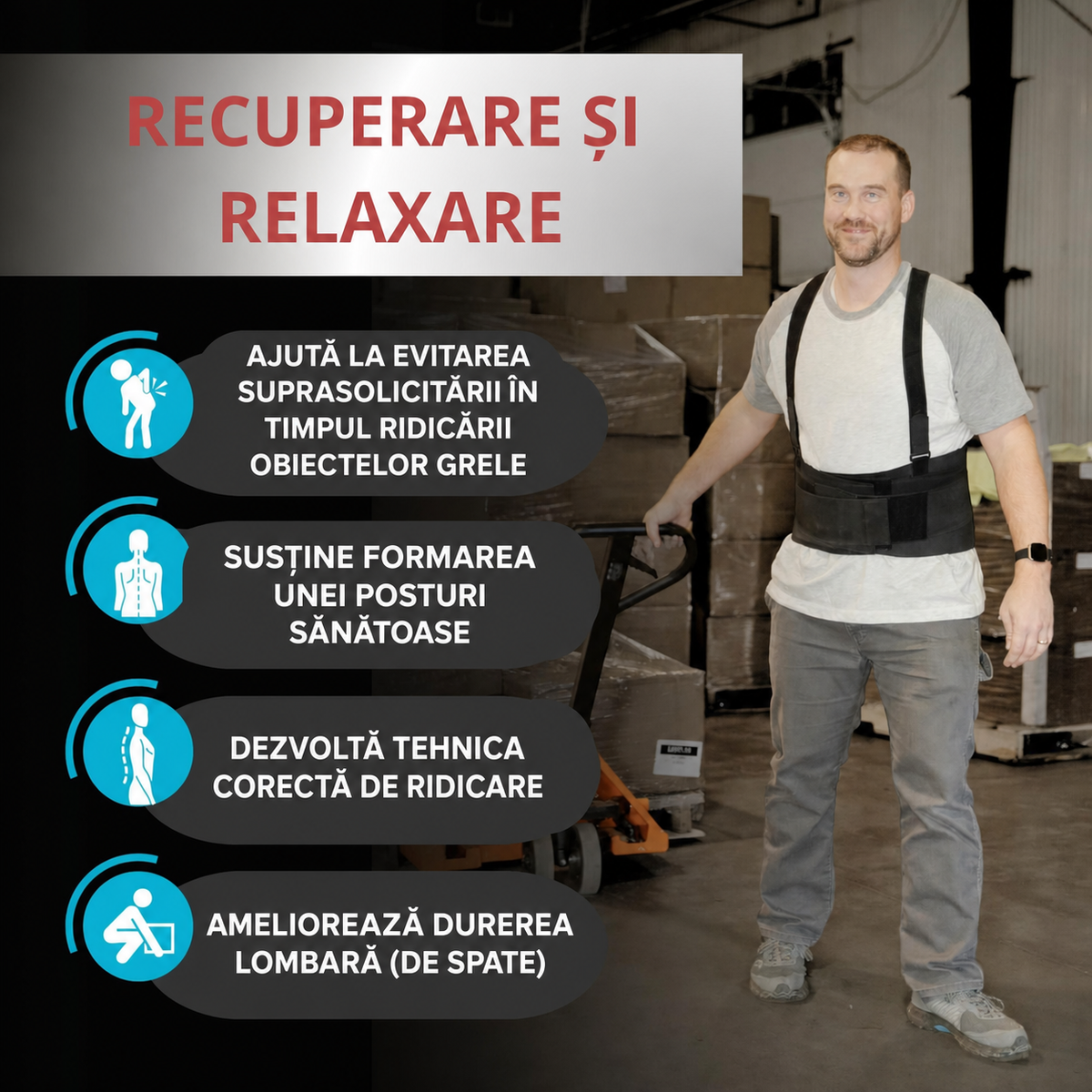 Centură lombară universală (89710004)
