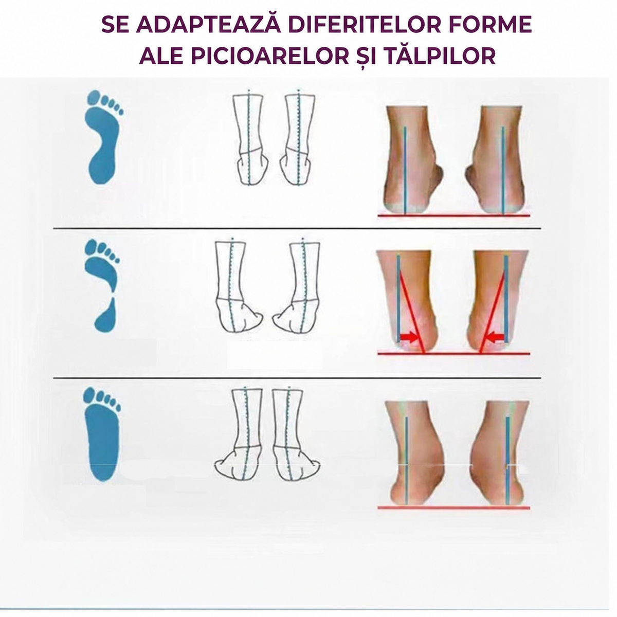 Branțuri sport cu amortizare, mărimi multiple (89720003)