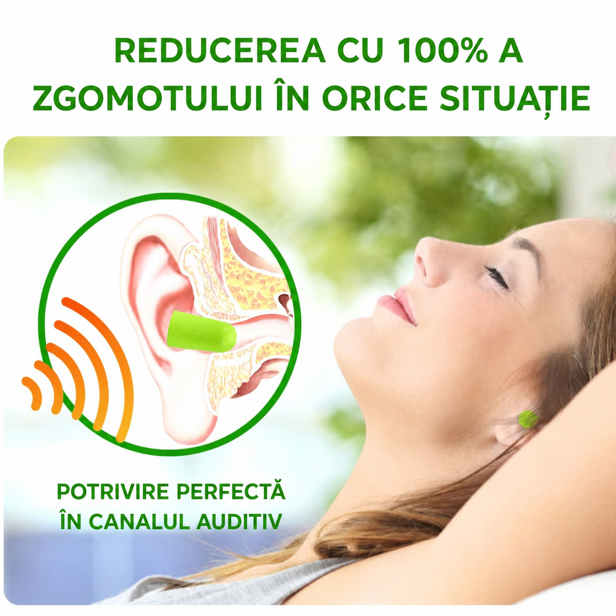 Dopuri de urechi anatomice, universale, 5 perechi (89750001)