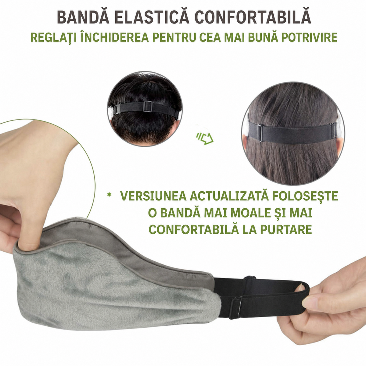 Mască 3D pentru somn cu inserție termică (89760001)