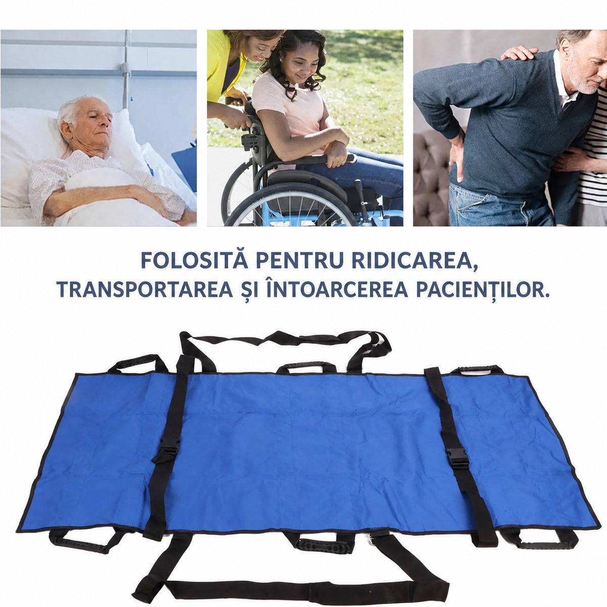 Targă moale universală cu 8 mânere (89800001)