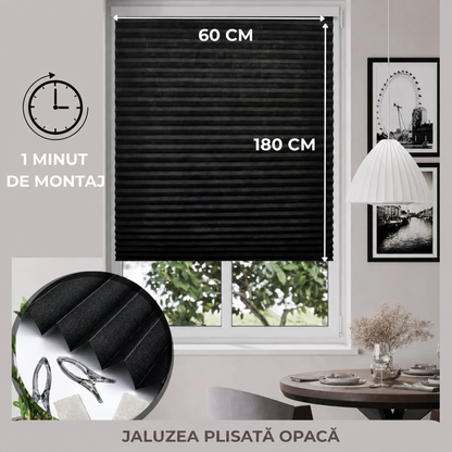 Jaluzea plisată opacă pentru ferestre (89870001)