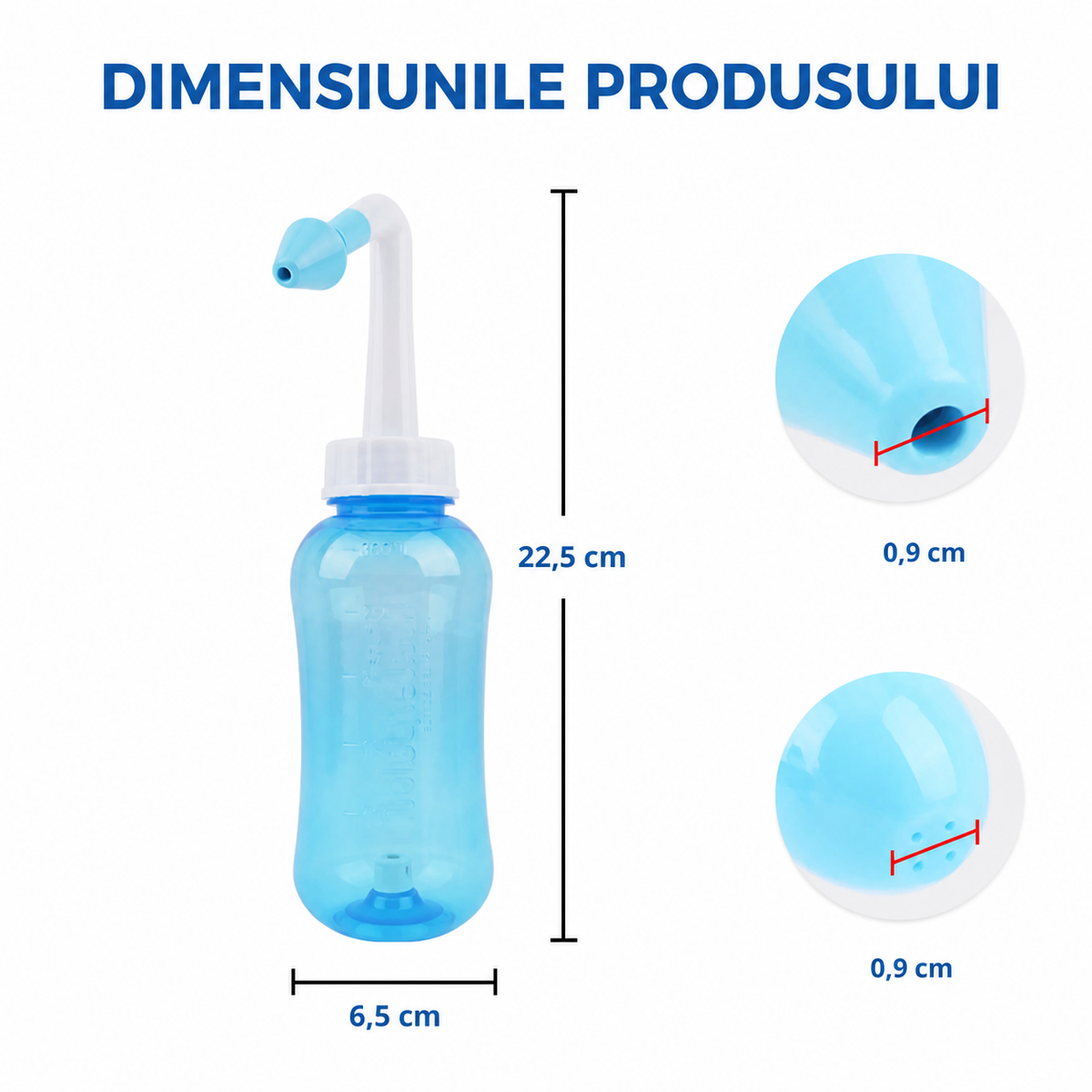 Irigator nazal pentru adulți și copii (89910001)