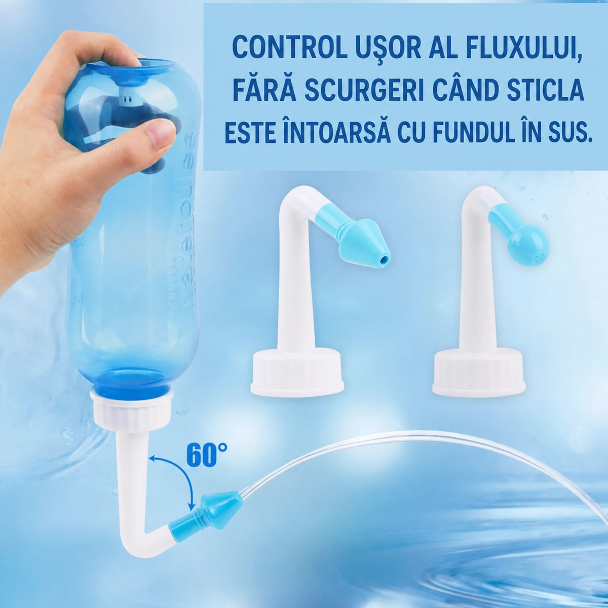 Irigator nazal pentru adulți și copii (89910001)