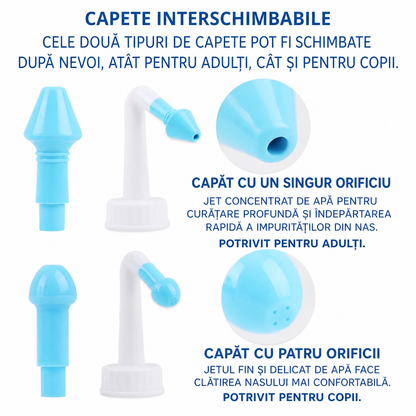 Irigator nazal pentru adulți și copii (89910001)