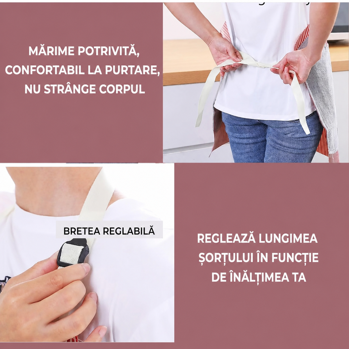 Șorț Gastronomic Impermeabil cu Buzunar (89920001)