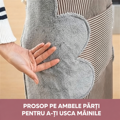 Șorț Gastronomic Impermeabil cu Buzunar (89920001)