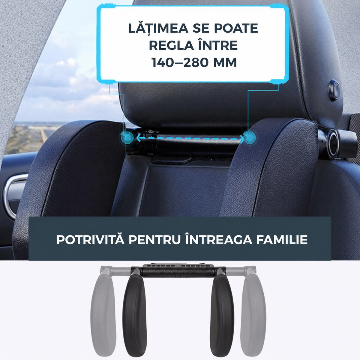 Tetieră laterală pentru scaun auto (89940001)