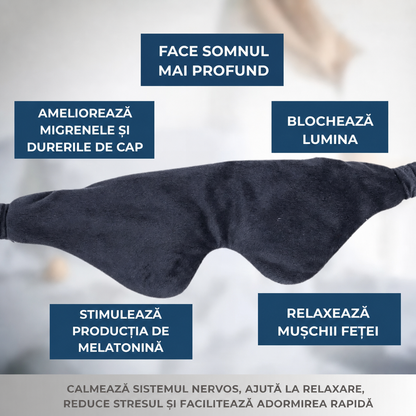 Mască 3D cu greutate pentru somn și relaxare (90380001)