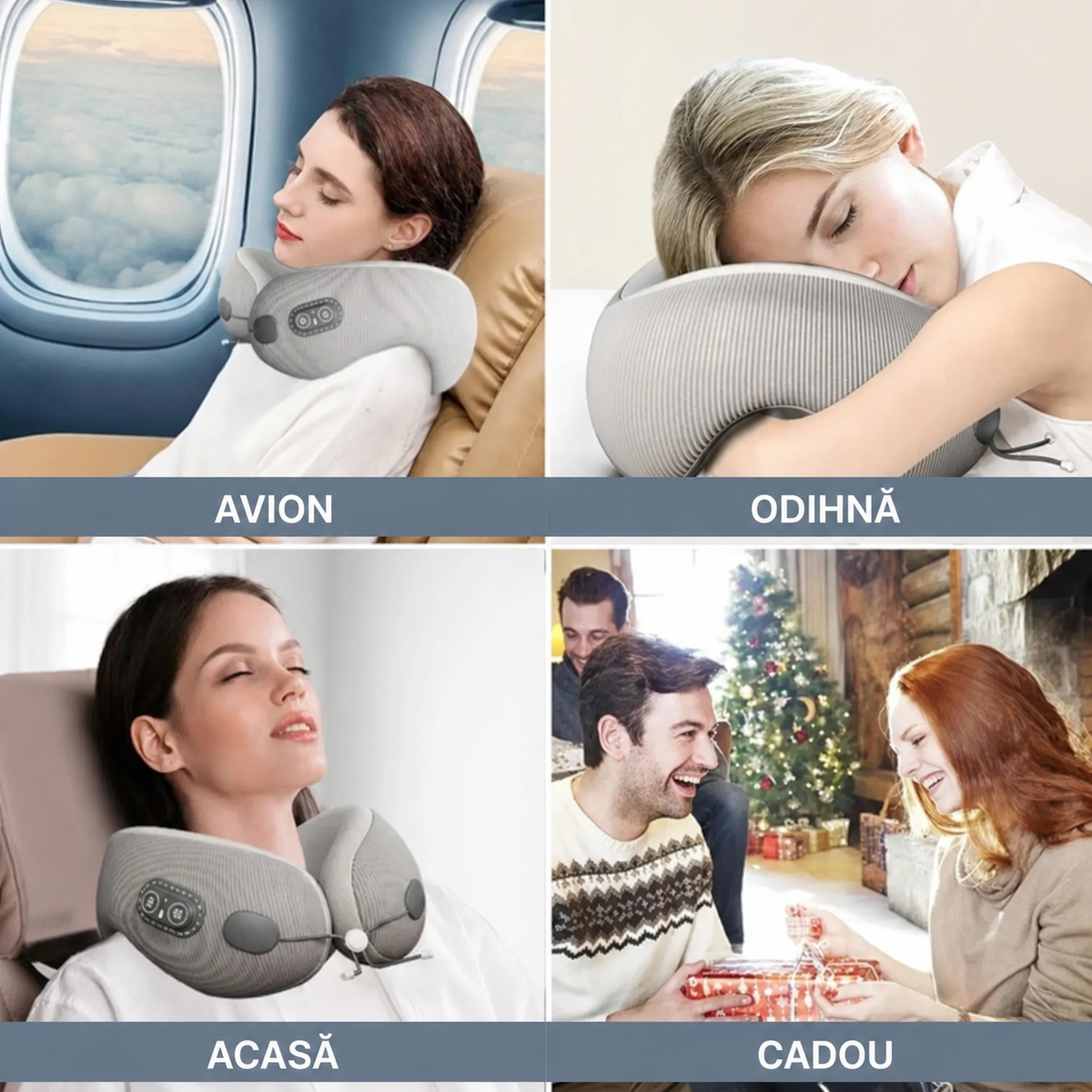 Aparat de masaj pentru gât cu funcție de încălzire (90410001)