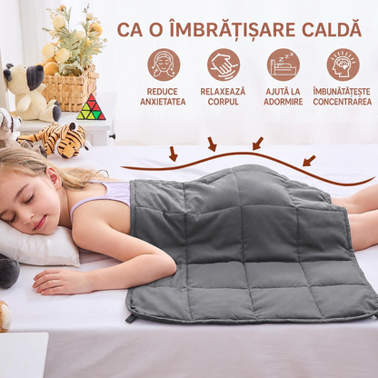 Plapumă senzorială cu greutate 71x46 cm, 2 kg (90780001)