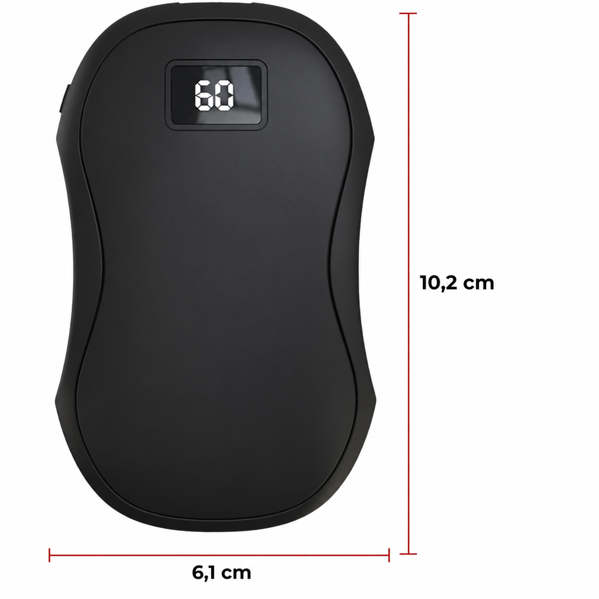 Încălzitor de mâini de buzunar cu powerbank de 4000 mAh (90790001)